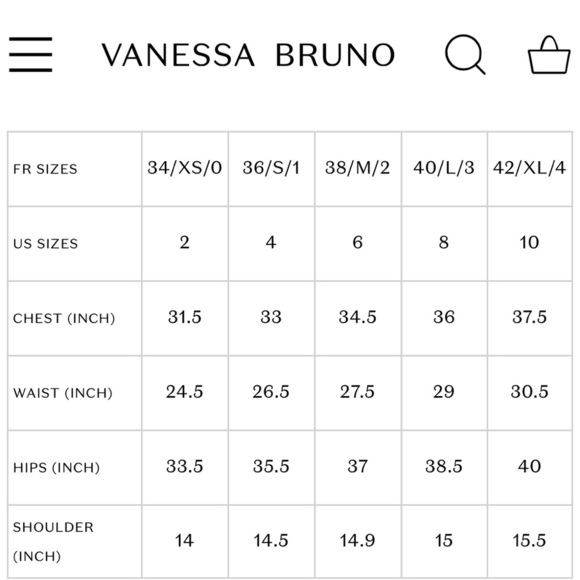 VANESSA BRUNO Blue Stripe 100% Cotton Button-Up Shirt EU 38 US Size M/6 - Picture 13 of 13